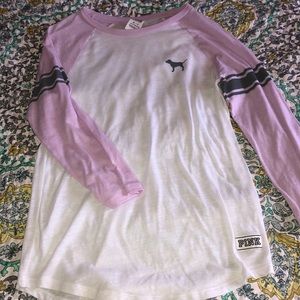 VSPINK Baseball Tee NWOT